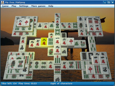 Screenshot of My Free Mahjong