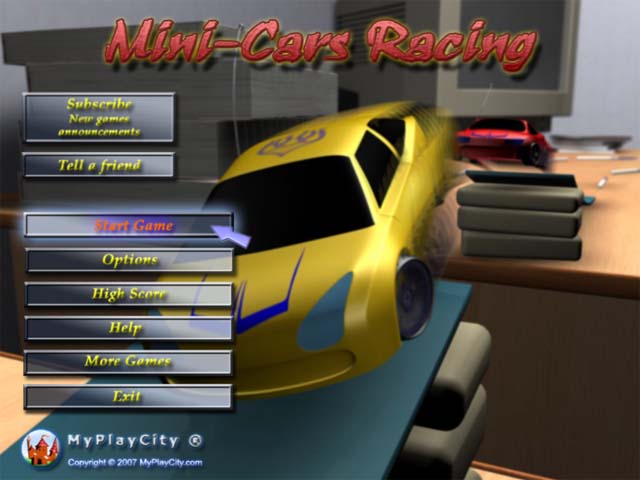 Screenshot #1 Mini-Cars Racing